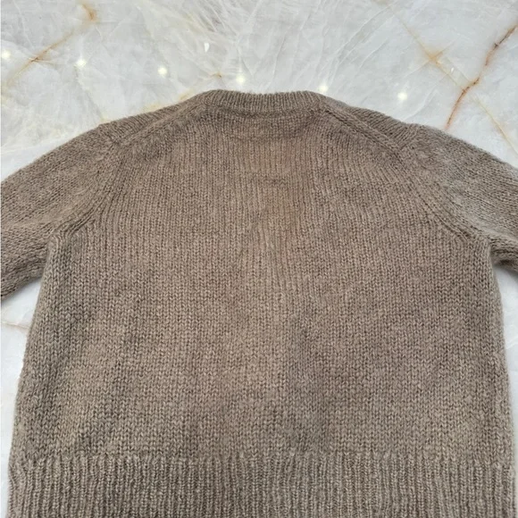 Jenni Kayne Cozy Mohair Cardigan - Tan - Picture 3 of 4